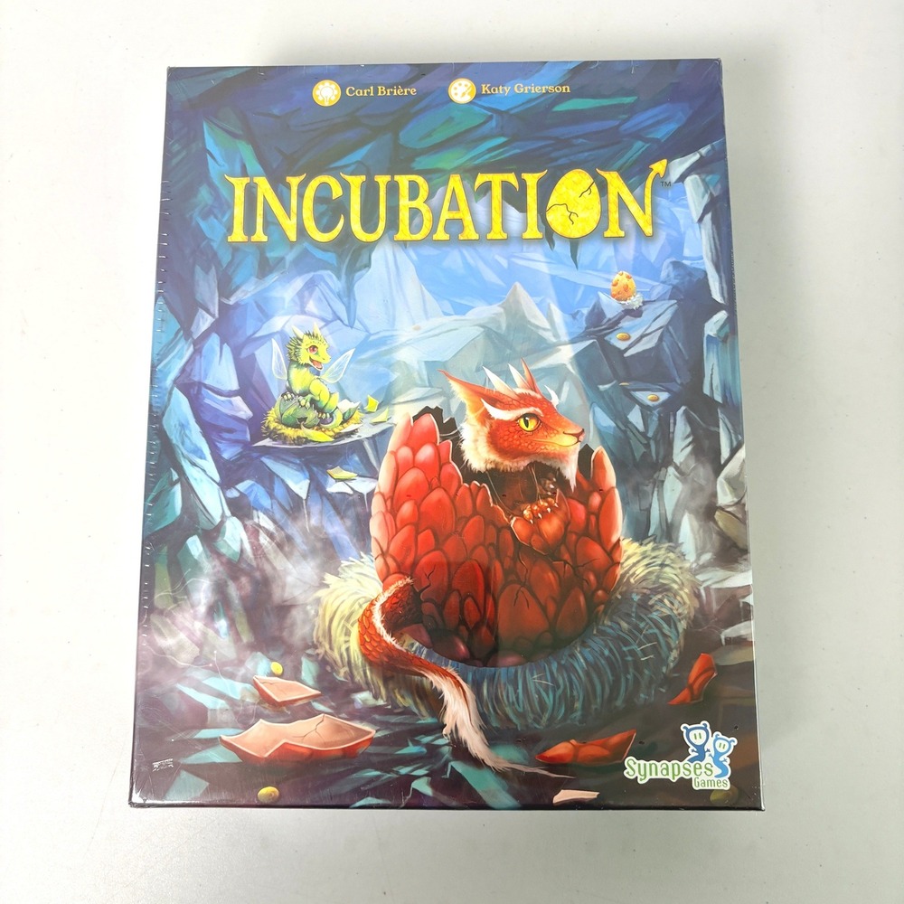 Incubation Board Game Dragon Synapses GamesDragon Breeder NEW Sealed